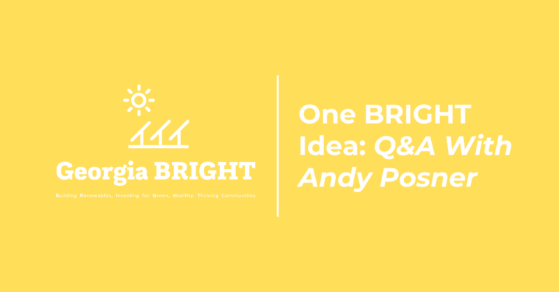 One BRIGHT Idea: Q&A With CEO & Founder Andy Posner