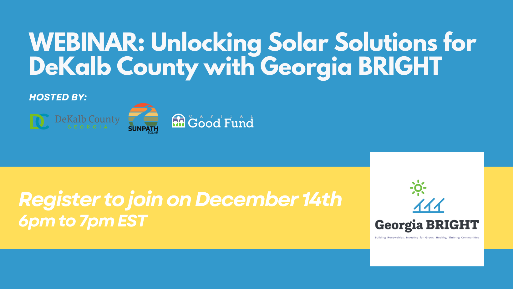 Unlocking Solar For DeKalb County With Georgia BRIGHT